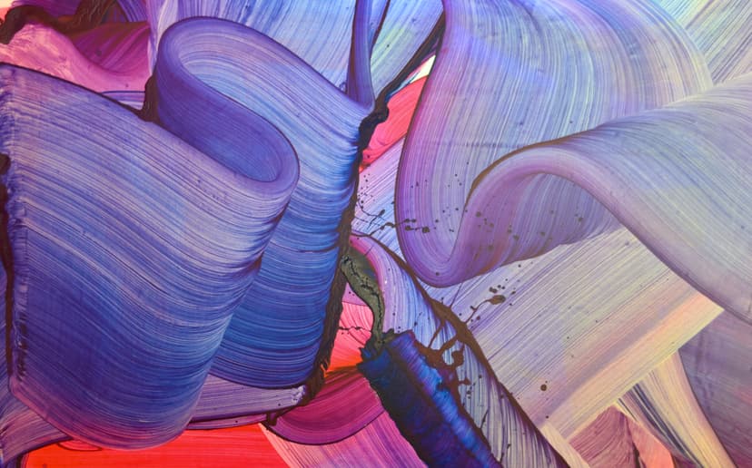 Blue on Magenta and Yellow (026)